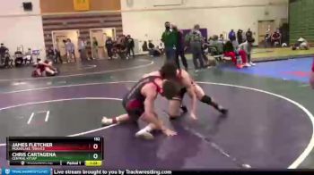 152 lbs Champ. Round 2 - Chris Cartagena, Central Kitsap vs James Fletcher, Mountlake Terrace