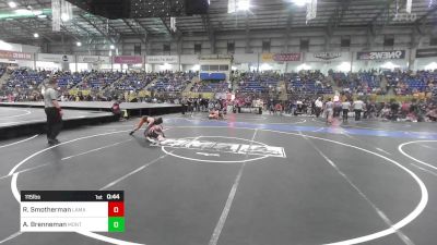 115 lbs Consi Of 16 #1 - Rhet Smotherman, Lamar Middle School vs Austin Brenneman, Montezuma-Cortez Middle School