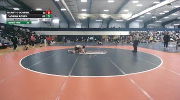 125 lbs Champ. Round 2 - Adrian Rosas, Adrian vs Sidney O`Donnell, King`s College