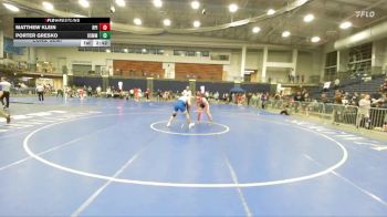 184 lbs Cons. Semi - Matthew Klein, Rensselaer Polytechnic Institute vs Porter Gresko, Merchant Marine
