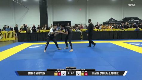 Pamela Carolina B. Aguirre vs Emily C. McGivern 2026 Pan IBJJF Jiu-Jitsu No-Gi Championship