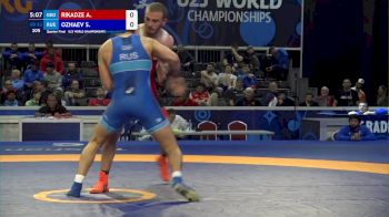 82 kg Quarterfinal - Aivengo Rikadze, Geo vs Shamil Letkaevitch Ozhaev, Rus