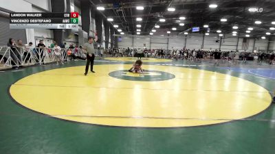 75 lbs Rr Rnd 2 - Landon Walker, CTWHALE Beluga - MS vs Vincenzo Destefano, All American Wrestling Club - MS