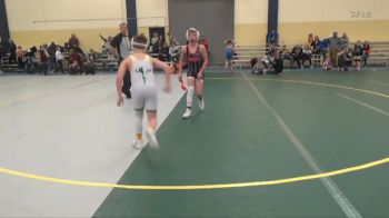 95 lbs Round 5 - Bryce Siem, St. James Cyclones vs Cash Kelly, Bison Wrestling Club