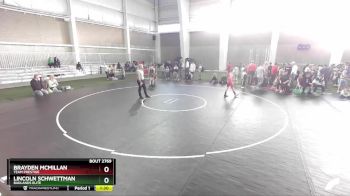 100 lbs 5th Place Match - Brayden McMillan, Team Prestige vs Lincoln Schwettman, Badlands Elite