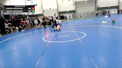 67 lbs Champ. Round 1 - Easton Schlotfeld, Nebraska Wrestling Academy vs Ezekiel Hernandez, HAWK