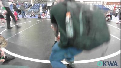 43 lbs Rr Rnd 5 - Walker Hines, Comanche Takedown Club vs Henry Howell, Powerhouse Gold