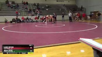 170 lbs Finals (2 Team) - Luke Meyer, Southridge vs Beau Rose, Gibson Southern