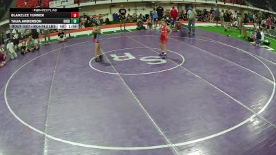 69.4-74.2 lbs Champ. Round 1 - Blakelee Turner vs Talia Anderson, Oregon