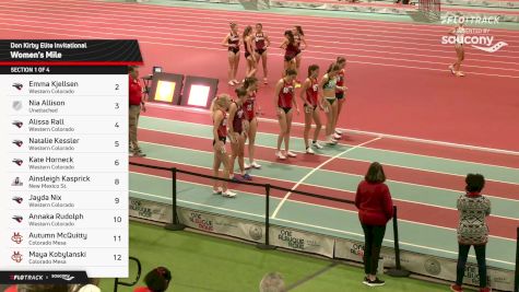Women's Mile, Prelims 1