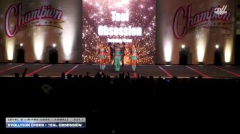 Evolution Cheer - Teal Obsession [2025 L6 Limited Coed - XSmall Day 1] 2025 Champion Cheer and Dance Grand Nationals