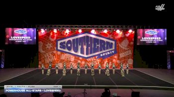 PowerHouse All-Stars - LOVESPEED [2026 L1 Youth - Flex Day 1] 2026 Southern Nationals by Cheer Power
