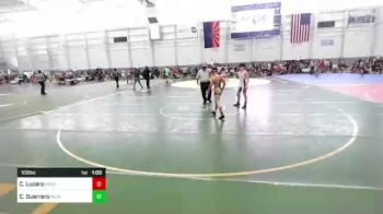 109 lbs Consi Of 4 - Colton Lucero, Pagosa Peak Elite Wrestling vs Christopher Guerrero, Wcw