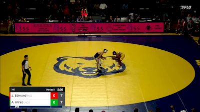 141 lbs Andrew Alirez, Northern Colorado vs Josh Edmond, Missouri