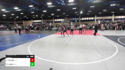 144 lbs Round Of 128 - Zaiah Wright, Elite WC Hawaii vs Santiago Loera, Inland Elite