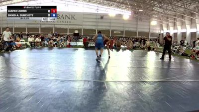 144 lbs Jasper Johns, Kansas vs David A. Burchett, Colorado