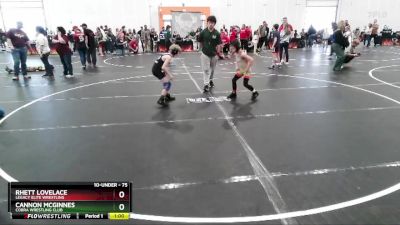 75 lbs Round 5 - Rhett Lovelace, Legacy Elite Wrestling vs Cannon McGinnes, Cobra Wrestling Club