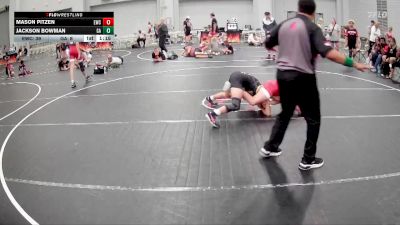108 lbs Round 3 (6 Team) - Mason Pitzen, Empyre Wrestling Club vs Jackson Bowman, The Factory