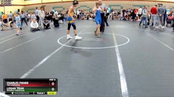 130 lbs Round 2 - Logan Tran, Seawolf Wrestling vs Charles Fisher, The Compound