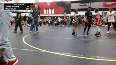 70 lbs Cons. Semi - Tyjae Ehlke, Mighty Warriors Wrestling Acad vs Burke Beckham, Knights Youth Wrestling