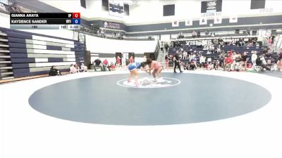 190 lbs Round 3 (6 Team) - Gianna Anaya, Valiant Prep vs Kaydence Sander, Wyoming 1
