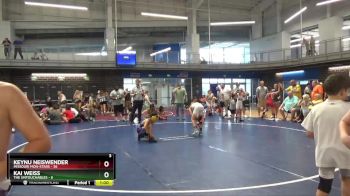 80 lbs Semis & 3rd Wb (16 Team) - Keynu Neiswender, Missouri Mon-Stars vs Kai Weiss, The Untouchables