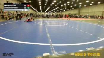 68 lbs Rr Rnd 2 - Paxton Fellows, Funky Singlets 12U vs Lawson Mortimer, LWA 12U