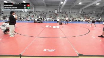 106 lbs Rr Rnd 1 - Riley Smith, Mat Warriors vs Lincoln Maynard, Knights Wrestling Club-Red