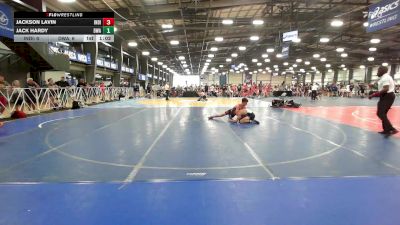 113 lbs Rr Rnd 1 - Jackson Lavin, Indiana Outlaws Gray vs Jack Hardy, Diesel Wrestling Academy