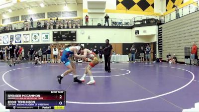 97 lbs Quarterfinal - Spenser McCammon, Maurer Coughlin Wrestling Club vs Eddie Tomlinson, Central Indiana Academy Of Wrestling