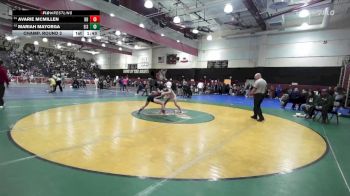 105 lbs Champ. Round 2 - Avarie McMillen, Big Bear vs Mariah Mayorga, Eisenhower