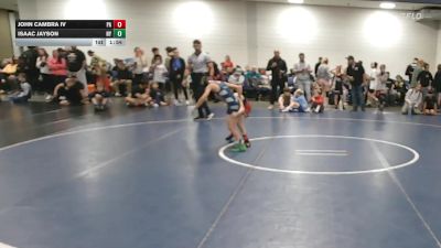 70 lbs Round Of 32 - John Cambra IV, PA vs Isaac Jayson, NY