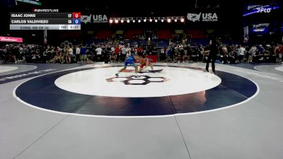 150 lbs Cons. Rd Of 32 - Isaac Johns, KY vs Carlos Valdiviezo, CA