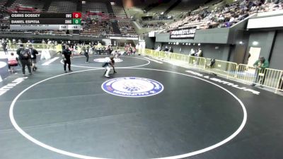 150 lbs Cons. Rd Of 16 - Osiris Dossey, Diablo Wrestling Club vs Daniel Espitia, South Hills High School Wrestling