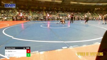 90 lbs Quarterfinal - Audrey Deeter, Sanderson Wrestling Academy vs Shaley Lau, Goldenbacks