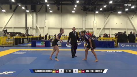 Ava Lynee Groves vs Tasha Nicole Gould 2024 World IBJJF Jiu-Jitsu No-Gi Championship