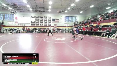 150 lbs Cons. Round 4 - Noah Rogers, WILLARD vs Blaine Turpin, KEARNEY