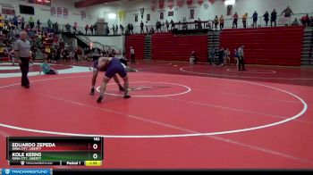 182 lbs Cons. Round 3 - Eduardo Zepeda, Iowa City, Liberty vs Kole Kerns, Iowa City, Liberty