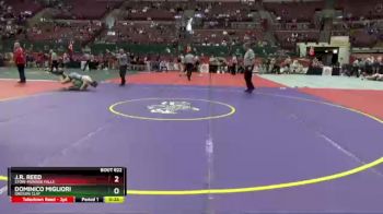 D1-165 lbs Cons. Round 2 - J.R. Reed, Stow-Munroe Falls vs Dominico Migliori, Oregon Clay