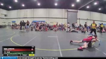 125 lbs Semis & 1st Wrestleback (8 Team) - Ben Jordan, Dogtown vs Ty Tice, Palmetto State Academy Gold