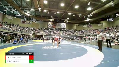 Semifinal - Rylee Creasey, Morgan vs Emery Thorson, Richfield