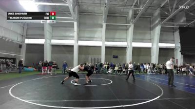 190+ Quarterfinal - Luke Shepard, Falcon Wrestling Club vs Mason Pugmire, RWC- Roy Wrestling Club