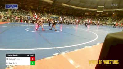 54 lbs Quarterfinal - Nara Jackson, Lawrence Elite vs Charly Beard, WTC