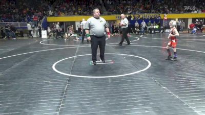 55 lbs Consi Of 16 #2 - Graham Dyson, North Pocono vs Maurice Simmons, Quaker Valley