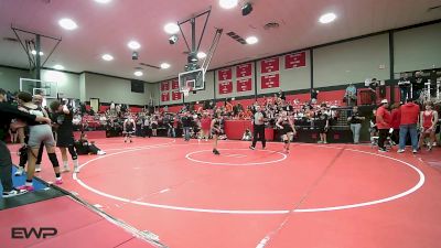 89 lbs Rr Rnd 1 - Jewels Mcclendon, Poteau vs Isabella Lopez, McAlester