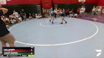 205 lbs Round 6 (8 Team) - Cael Barber, Team Tacos vs Parker Barrow, Rockwall Training Center