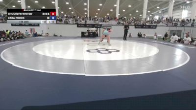 135 lbs Brooklyn Whited, Ohio Blue vs Cara Prock, Oklahoma