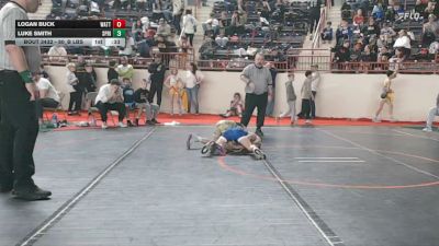 80_B lbs Consolation - Logan Buck, Wattsburg vs Luke Smith, Springford