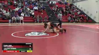 190 lbs Semifinal - Colton Crabiel, Medina vs Cody Fair, Mass. Washington