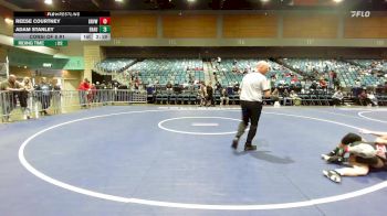 141 lbs Consi Of 8 #1 - Reese Courtney, Grand View vs Adam Stanley, Embry-Riddle